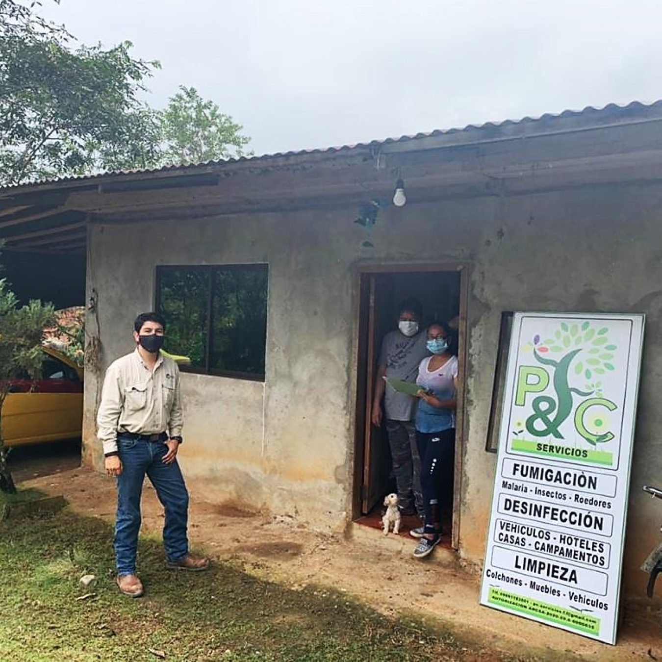 Contratación de empresa local de fumigacion